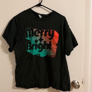 Classic Green Holiday Cotton T-Shirt